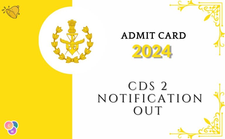 CDS 2 Notification Out 2024