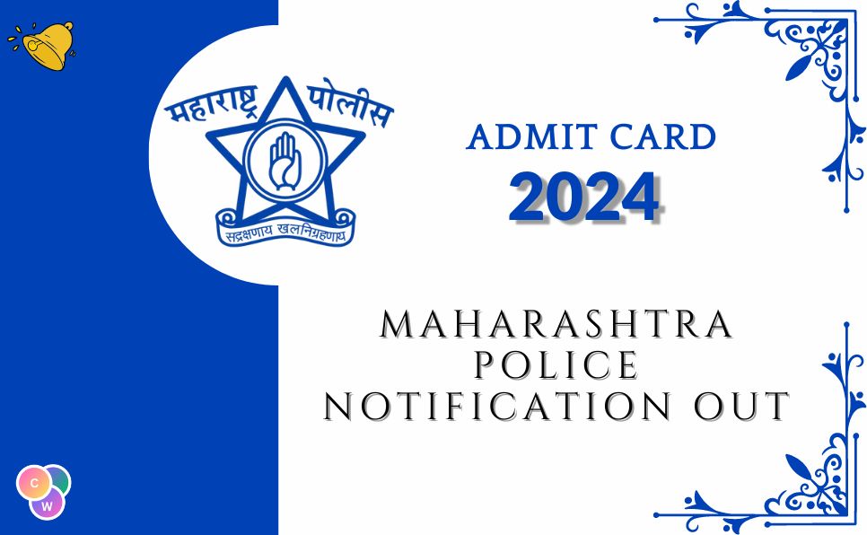 Maharashtra Police Admit Card 2024